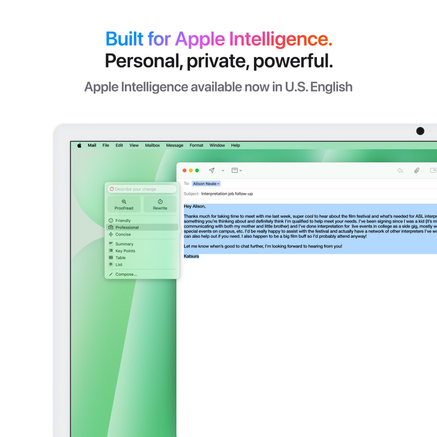 Monoblok Apple iMac 24" M4 4.5K 8‑rdzeniowy GPU 256GB Green (MWUE3ZE/A) - obraz 5