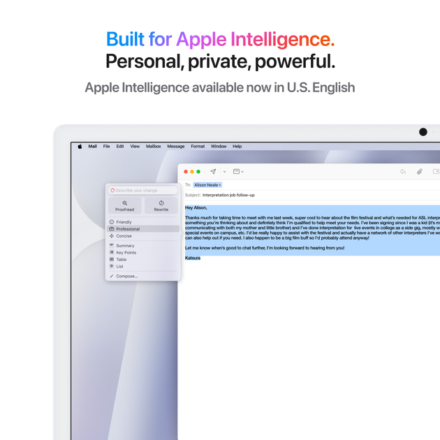 Monoblok Apple iMac 24" M4 4.5K 8-rdzeniowy GPU 256GB Silver (MWUC3ZE/A) - obraz 5