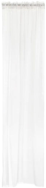 Фіранка Homla B2 Essentials Swiss з тасьмою біла 300x250 см (5906496717734) - зображення 1