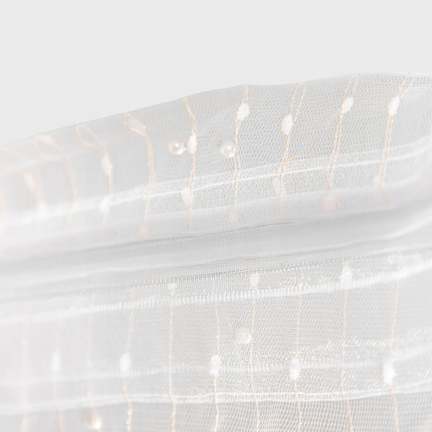 Фіранка Homla B2 Essentials Shangri-La з тасьмою біла 140x250 см (5906496717703) - зображення 3