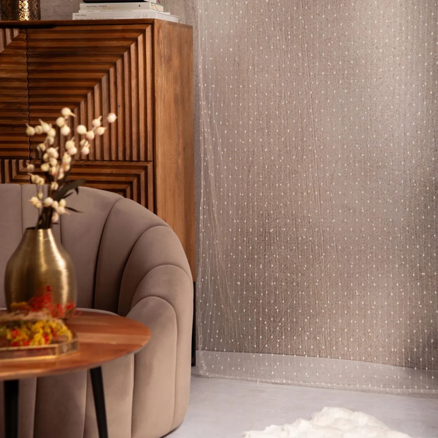 Фіранка Homla B2 Essentials Shangri-La з тасьмою біла 140x250 см (5906496717703) - зображення 6