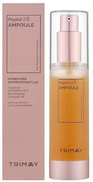 Serum do twarzy Trimay Peptide 28 Ampułka przeciwstarzeniowe z kompleksem peptydowym 50 ml (8809822540631) - obraz 1