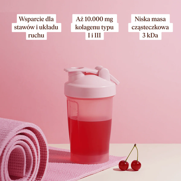 Suplement diety Natu.Care Collagen Premium 10000 mg 30 saszetek Wiśnia (5905943690583) - obraz 4