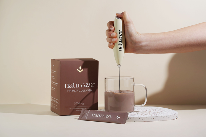 Suplement diety Natu.Care Collagen Premium 5000 mg 30 saszetek Kakao (5905072809610) - obraz 4