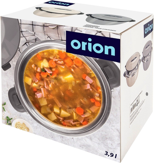 Termos obiadowy Orion Termo 3.9 l Szary (8592381189358) - obraz 4