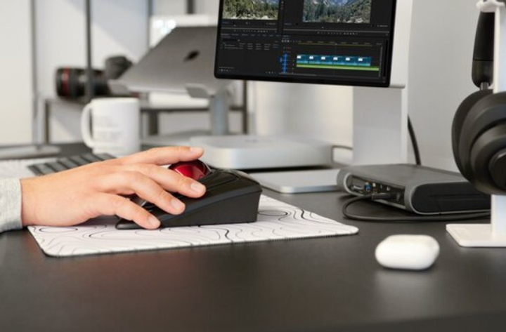 Mysz Kensington ExpertMouse Wireless Trackball Black (K72359WW) - obraz 7