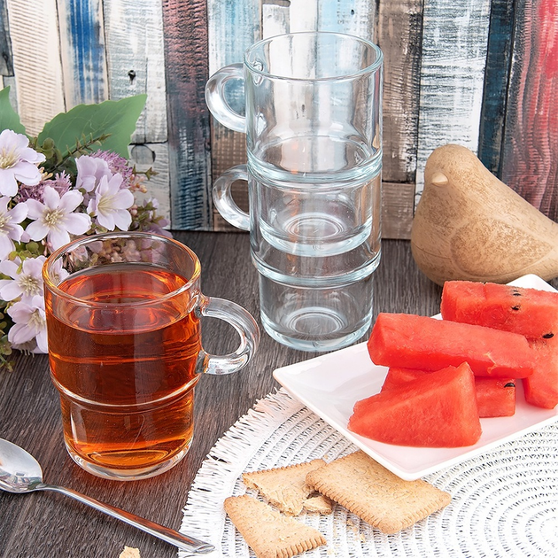 Набір склянок Lav для кави та чаю 6 шт 350 мл (8692952255052) - зображення 5