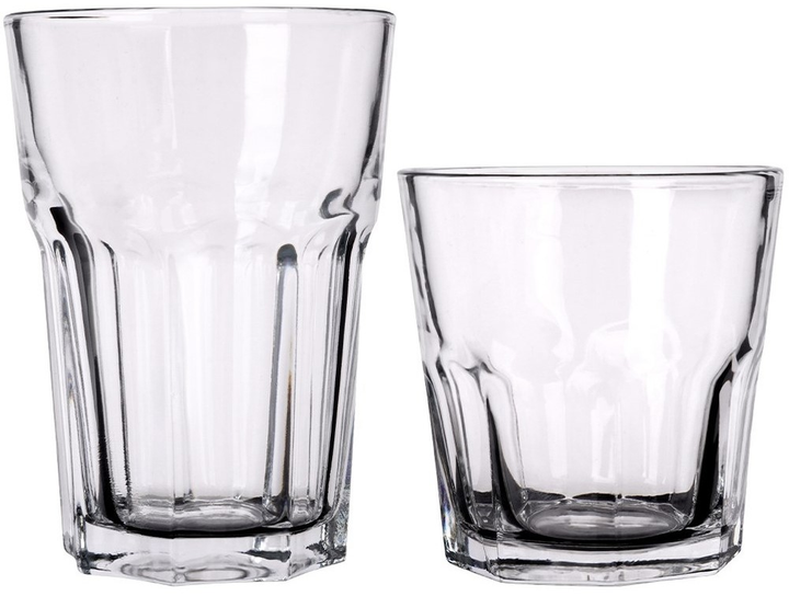 Набір склянок Excellent Houseware для напоїв 6 шт 230 мл 6 шт 330 мл (8720573228916) - зображення 2