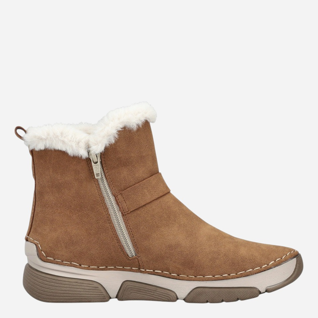 Zimowe kozaki damskie ocieplane Rieker 45966-20 40 (6.5UK) Brązowe (4061811930876) - obraz 3