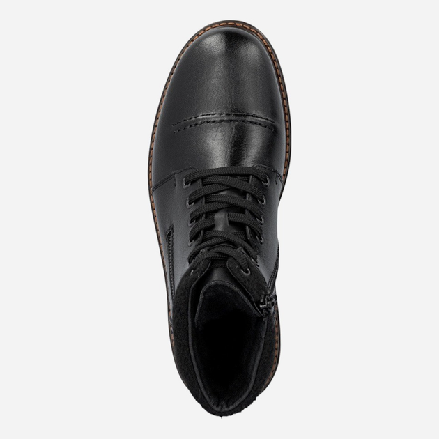 Trzewiki męskie skórzane Rieker 32020-00 46 (11UK) Czarne (4061811894031) - obraz 6
