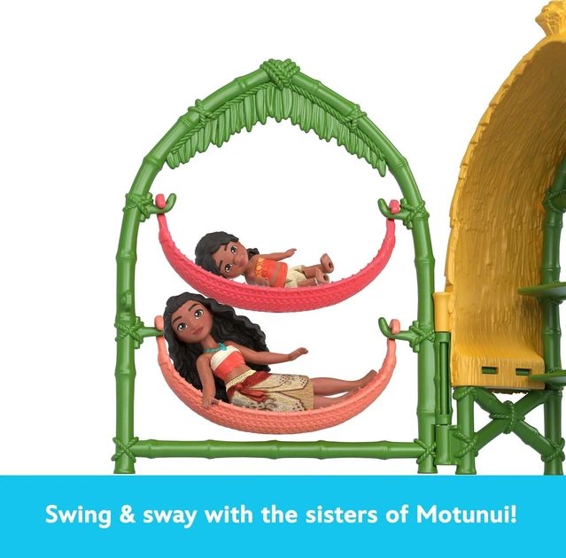 Игровой набор Моана 2 Симеа Moana & Simea Village Home Mattel - изображение 5