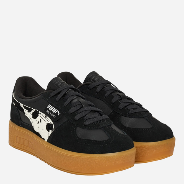 Жіночі кеди низькі Puma Palermo Elevata Wild Instinct Wns 40334502 36 (3.5UK) Чорні (4069156956438) - зображення 2