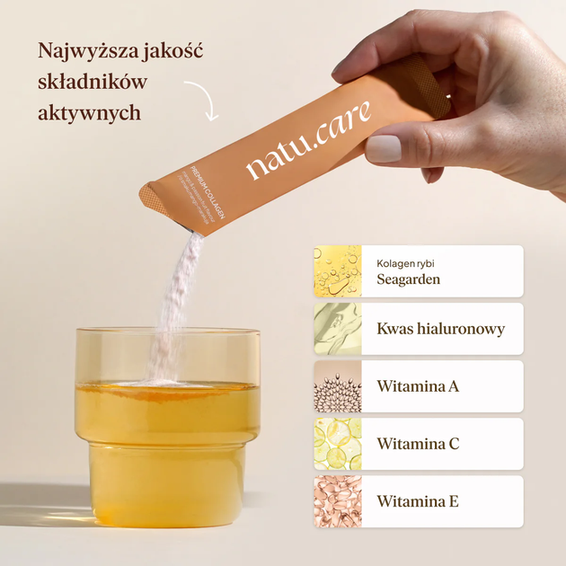 Suplement diety Natu.Care Collagen Premium 5000 mg 7 saszetek Magno-marakuja (5905943691306) - obraz 4