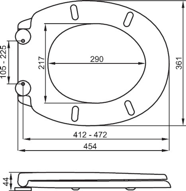 Deska sedesowa Fala 75464 - obraz 12