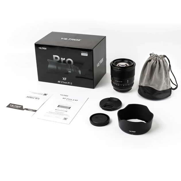 Объектив VILTROX AF 27 mm 1.2 XF AF 27/1.2 XF автофокусный FujiFilm X - Фото 13 Объектив VILTROX AF 27 mm 1.2 XF AF 27/1.2 XF автофокусный FujiFilm X - изображение 13