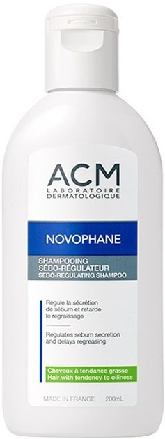 Szampon do włosów ACM Laboratoire Novophane Sebum-Regulating 200 ml (3760095250892) - obraz 1