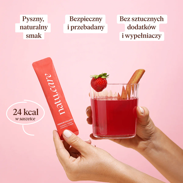 Suplement diety Natu.Care Collagen Premium 5000 mg 30 saszetek Truskawka-Rabarbar (5905943690590) - obraz 7