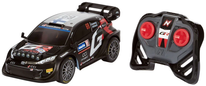 Радіокерований транспорт NIKKO Toyota GR #69 Rovanpera масштаб 1:18 (4894716106523) - зображення 4