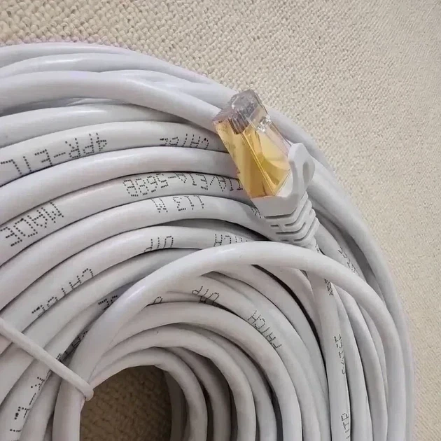 Патч Корд LAN Интернет-кабель 50м CAT5e UTP для улицы НАРУЖНЫЙ ВНЕШНИЙ (0_31420) - Фото 1 Патч Корд LAN Интернет-кабель 50м CAT5e UTP для улицы НАРУЖНЫЙ ВНЕШНИЙ (0_31420) - изображение 1