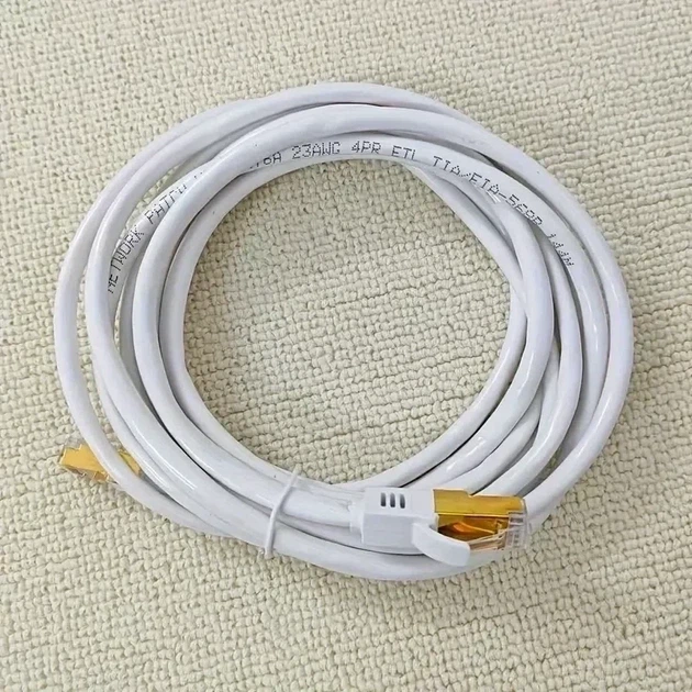 Патч Корд LAN Интернет-кабель 5 м UTP RJ45 Ethernet CAT 5е (0_31413) - Фото 1 Патч Корд LAN Интернет-кабель 5 м UTP RJ45 Ethernet CAT 5е (0_31413) - изображение 1