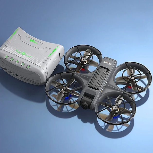 Квадрокоптер X226 з камерою 8K, VR-окулярами, GPS, FPV, безщітковими моторами та функцією уникнення перешкод - Фото 3 Квадрокоптер X226 з камерою 8K, VR-окулярами, GPS, FPV, безщітковими моторами та функцією уникнення перешкод - зображення 3