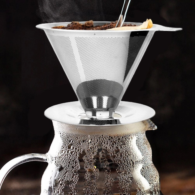 Фільтр для заварювання кави Orion сталевий 10 см (8592381179601) - зображення 8