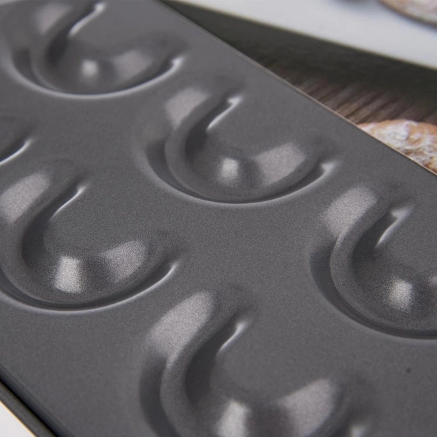 Форма для печива Orion сталева рогалики 42 x 32 см (8592381161507) - зображення 6