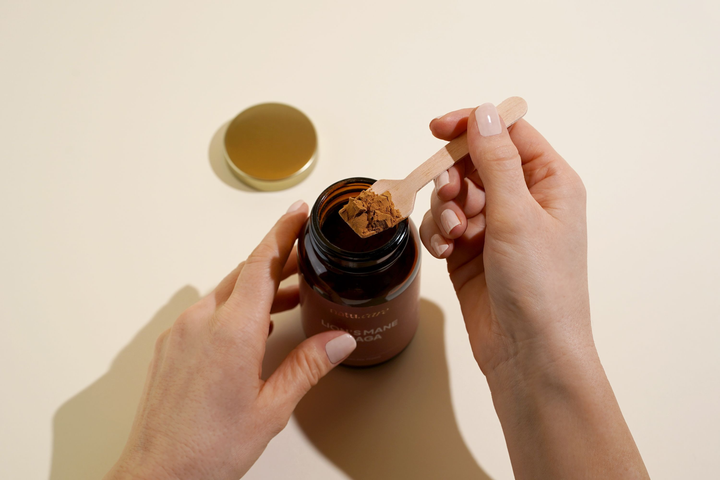 Харчова добавка Natu.Care Lion’s Mane + Chaga 1500 мг 45 г (5905943690828) - зображення 5