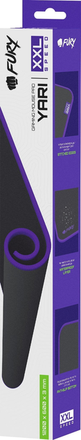 Ігрова поверхня Fury Yari XXL Speed Black (NFU-2261) - зображення 5