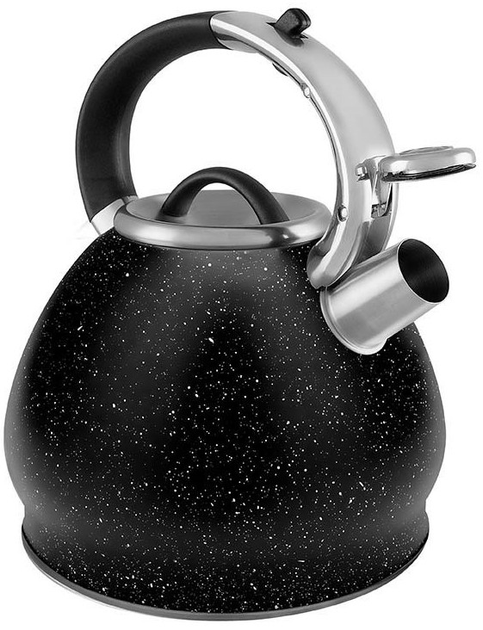 Чайник Aurora чорний AU601 3 л (6900220106015) - зображення 1