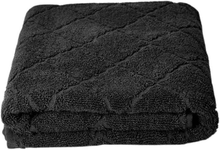 Рушник Homla Samine бавовняний з марокканською конюшиною чорний 70x130 см (5902869997574) - зображення 2