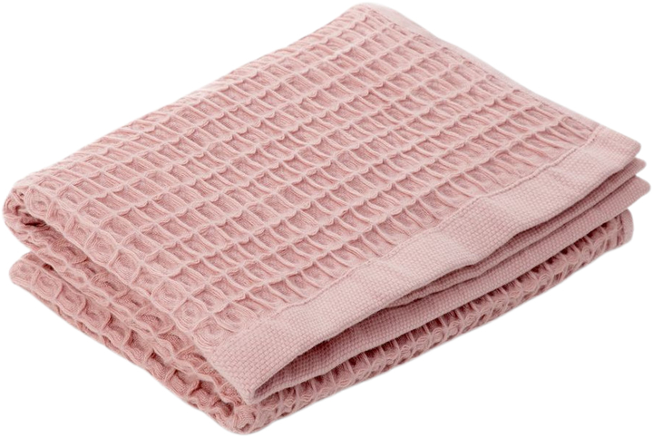Рушник Homla Vaffel рожевий 70x130 см (5904183860657) - зображення 1