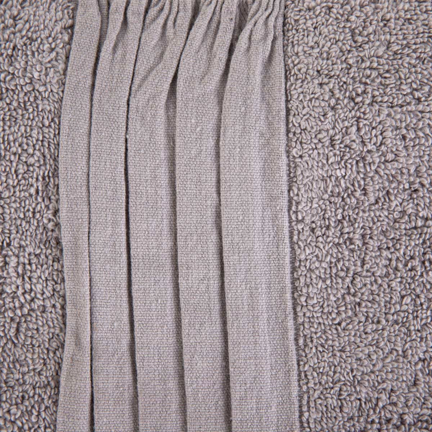 Рушник Homla Meride бавовняний сірий 70x130 см (5904183862569) - зображення 2