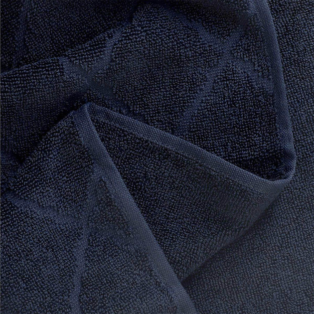 Рушник Homla Samine бавовняний з марокканською конюшиною синій 70x130 см (5902869997635) - зображення 6