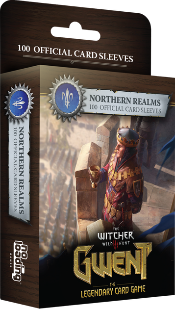 Протектори для карт Gwent: The Legendary Card Game - Northern Realms (612735094072) - зображення 1
