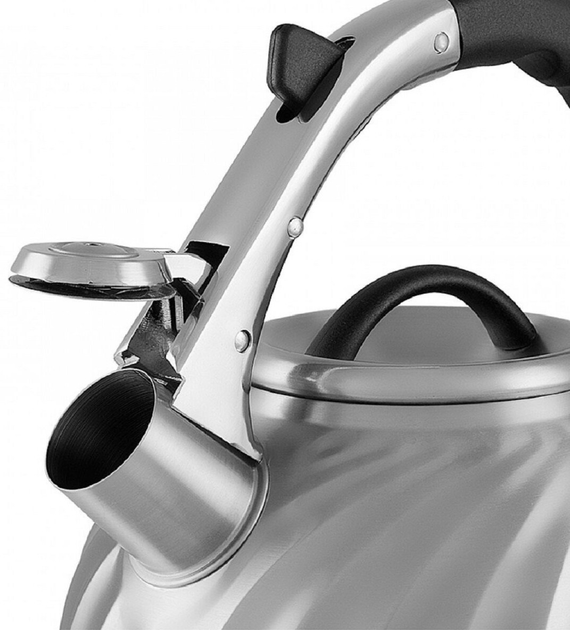 Чайник Aurora сталевий AU617 3 л (6900220106176) - зображення 3