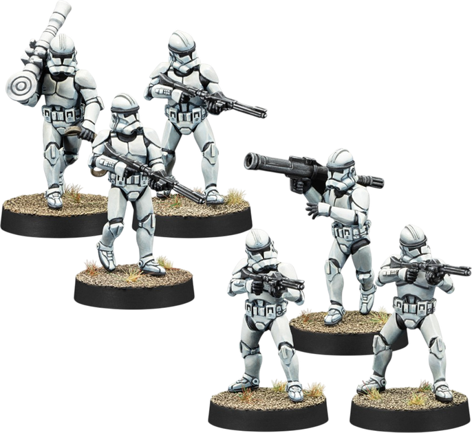 Додаток до настільної гри Atomic Mass Games Star Wars Legion 2.0: Clone Trooper Marksmen (версія англійька) (841333133474) - зображення 3