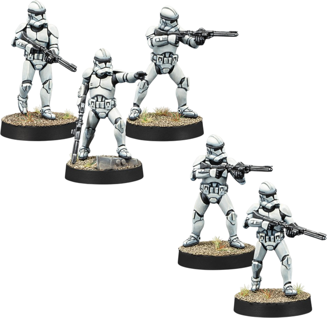 Dodatek do gry planszowej Atomic Mass Games Star Wars Legion 2.0: Clone Trooper Marksmen (wersja angielska) (841333133474) - obraz 2