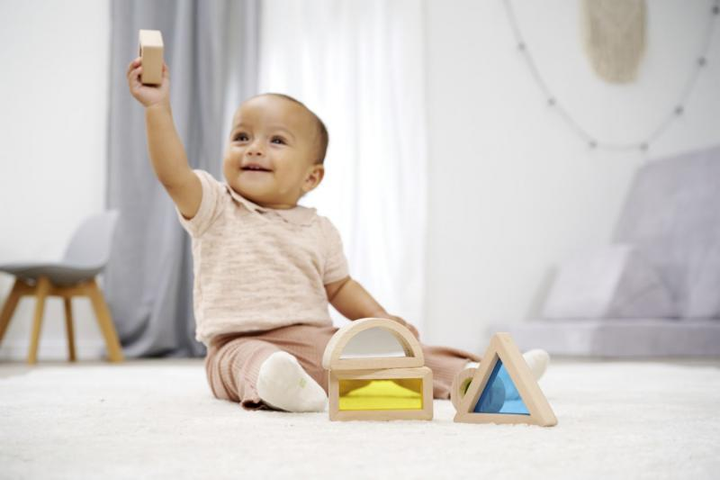 Блоки Simba Eichhorn Montessori з віконцями (100006001) (4003046011937)  - зображення 6