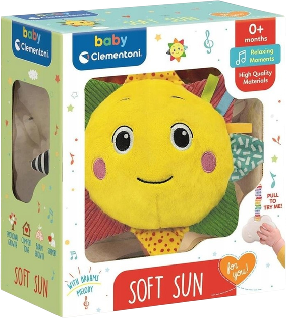Музична підвіска Clementoni Сонечко (8005125178230) - зображення 1