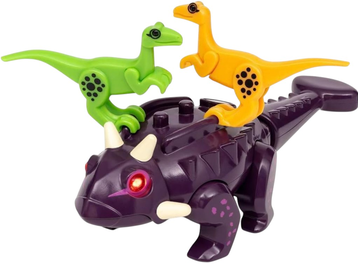 Поїзд для залізниці Brio World Dino Набір динозаврів (7312350360820) - зображення 3