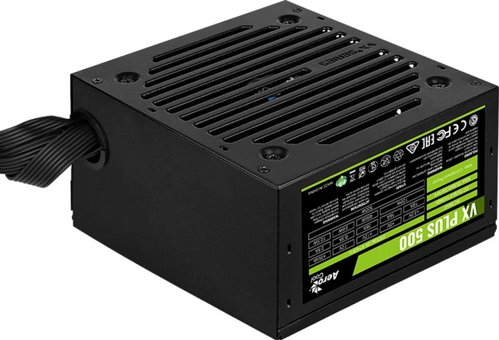Блок живлення Aerocool VX Plus Stealth 500 500W (ACPN-VS50NEY.12