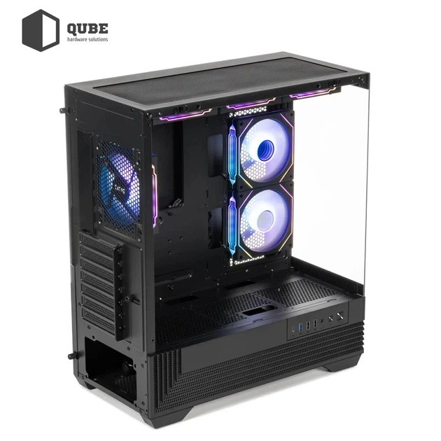 Корпус QUBE FORT ARGB Black (FORT_GBNU3) - Фото 8 Корпус QUBE FORT ARGB Black (FORT_GBNU3) - изображение 8