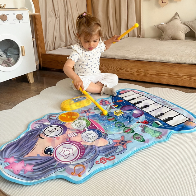 Mata muzyczna Woopie Syrenka 2 w 1 (5906280653415) - obraz 7