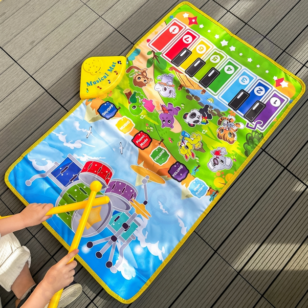 Mata muzyczna Woopie Zwierzątka 2 w 1 (5906280653408) - obraz 5