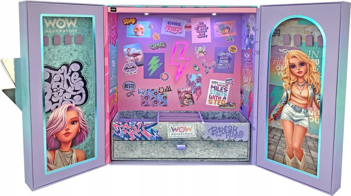 Pudełko na biżuterię Kids Euroswan z efektami świetlnymi WOW (8435507886079) - obraz 3