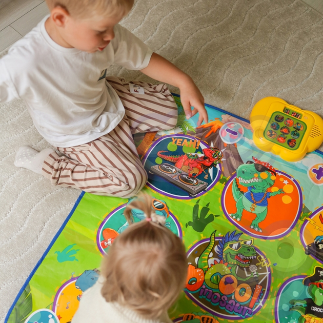 Mata muzyczna Woopie Zręcznościowa Gra Taneczna Dinozaury (5906280653422) - obraz 7