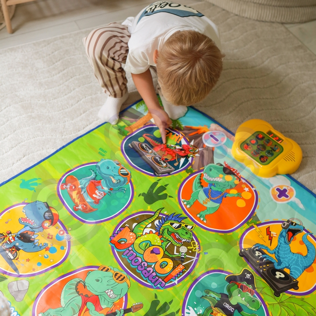 Mata muzyczna Woopie Zręcznościowa Gra Taneczna Dinozaury (5906280653422) - obraz 10