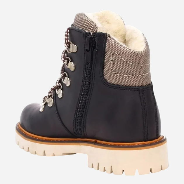 Zimowe trzewiki chłopięce skórzane Bartek 24764/0W-BAS 29 Ciemnogranatowe/Brązowe (5903607556275) - obraz 6