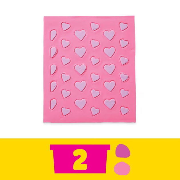 Набір Hasbro Play-Doh BARBIE Hearts and Hair G1357 (5010996315779) - зображення 13